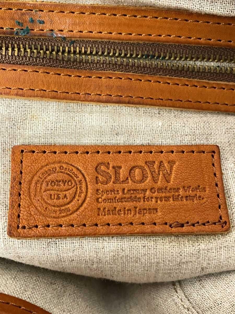 SLOW Shoulder Bag Leather BRW 5