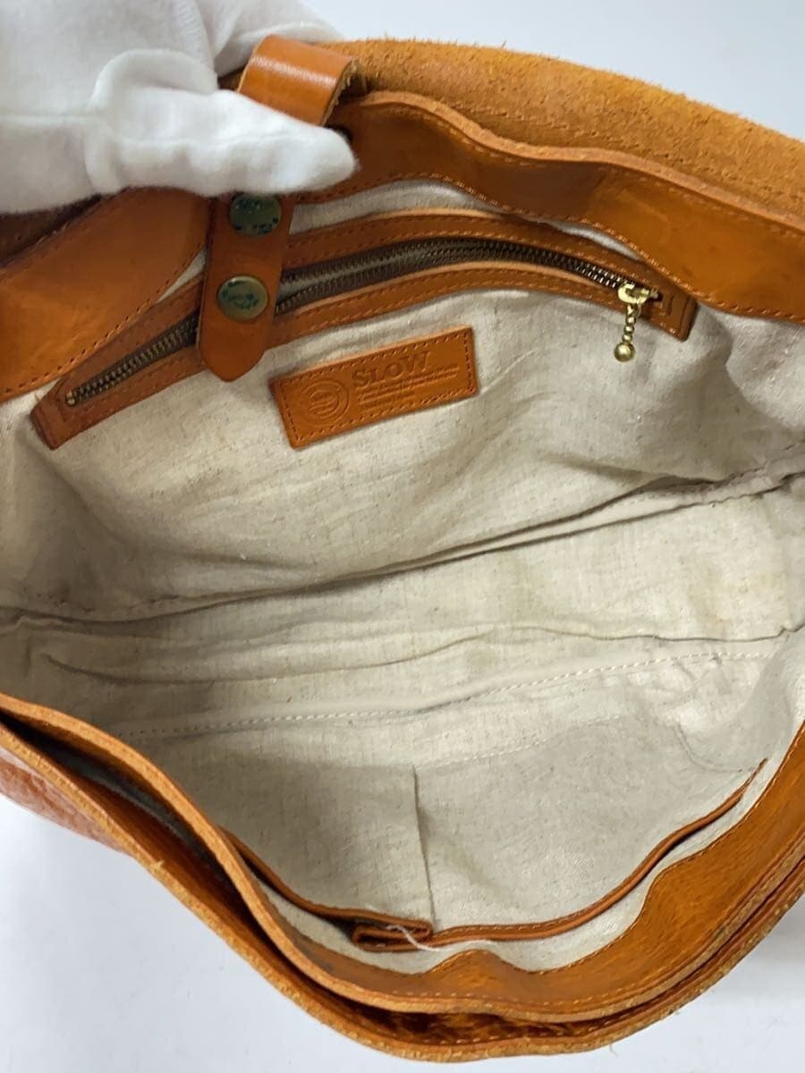 SLOW Shoulder Bag Leather BRW 6