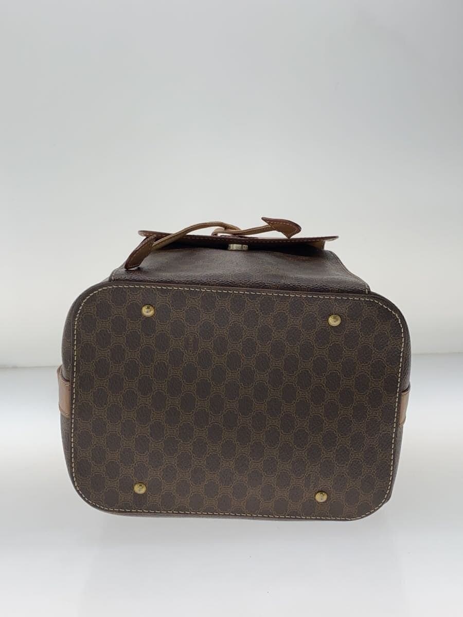 CELINE Shoulder Bag PVC BRW All Over Pattern 4