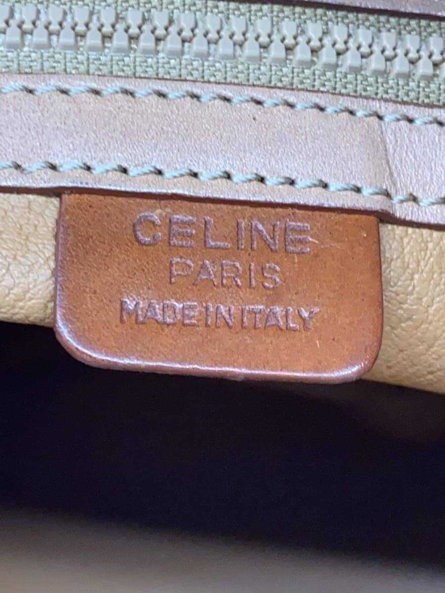 CELINE Shoulder Bag PVC BRW All Over Pattern 5