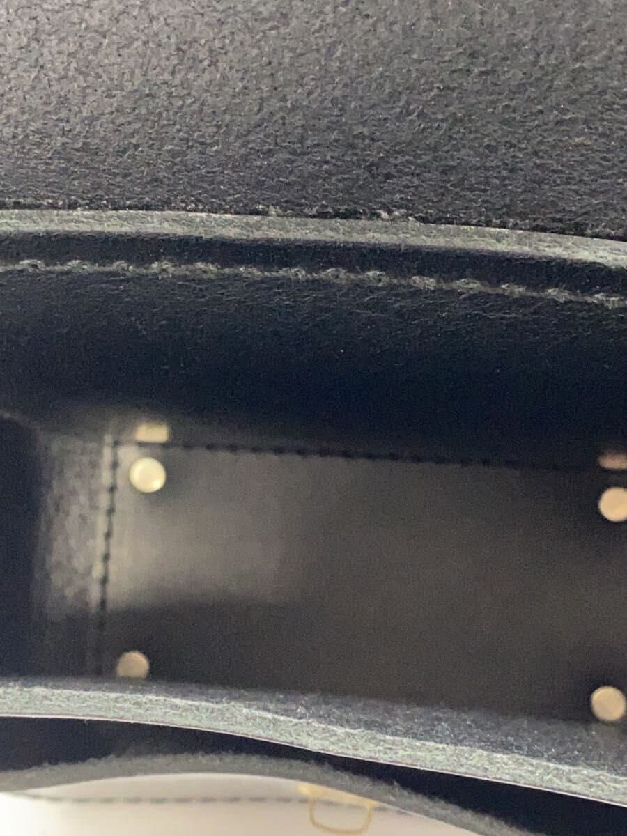 HERZ Shoulder Bag Leather BLK Solid 6