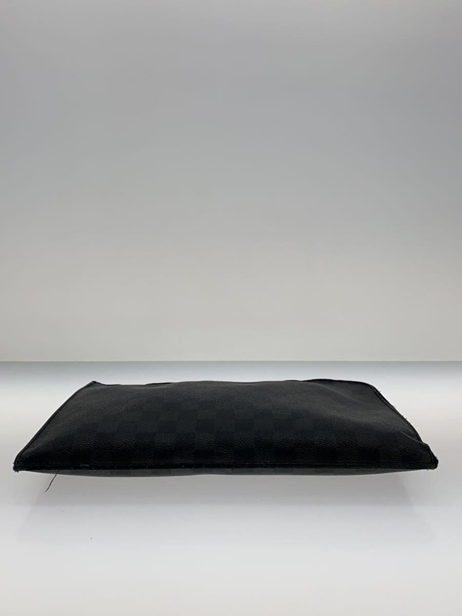 LOUIS VUITTON Pochette Jules GM_Damier Graphite PVC BLK 4