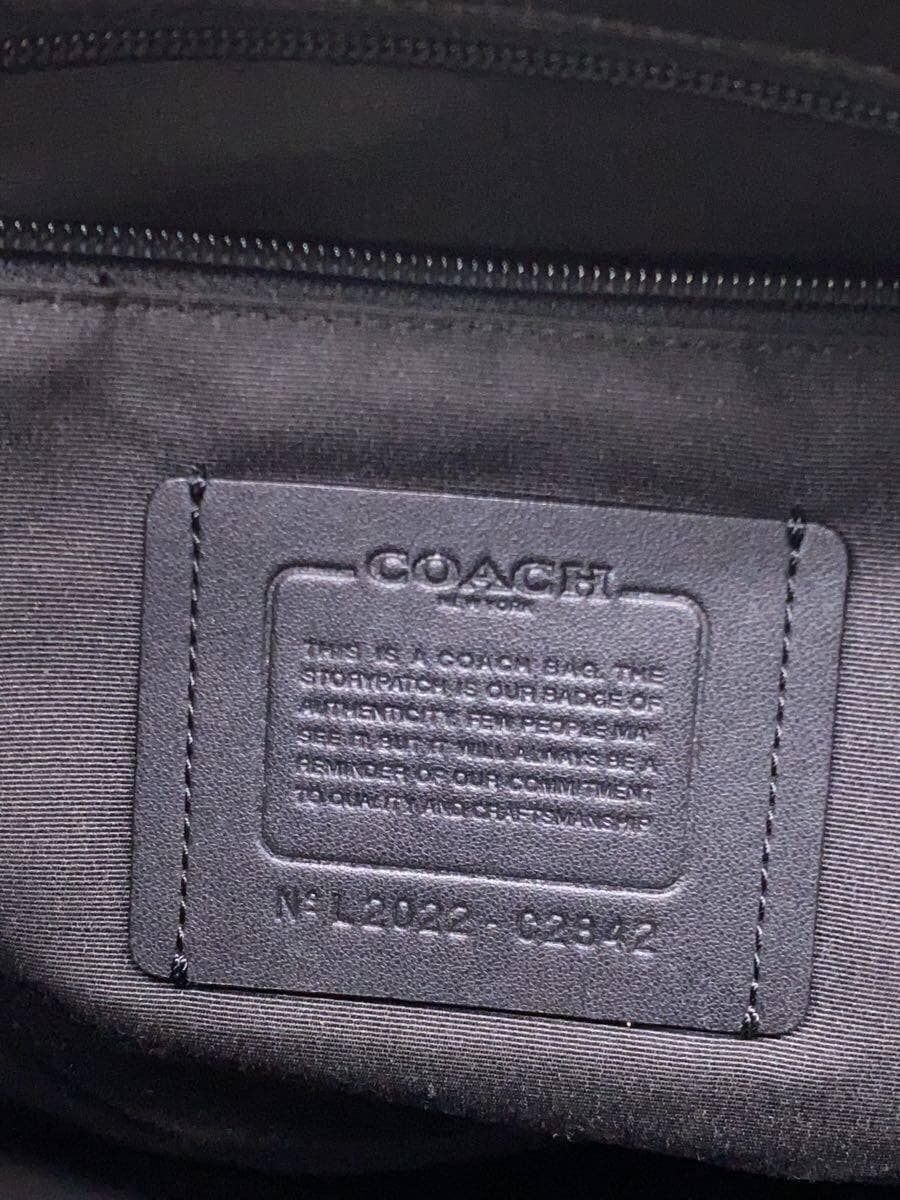 COACH handbag leather NVY f2347-c2842 handle part shows signs of wear 5