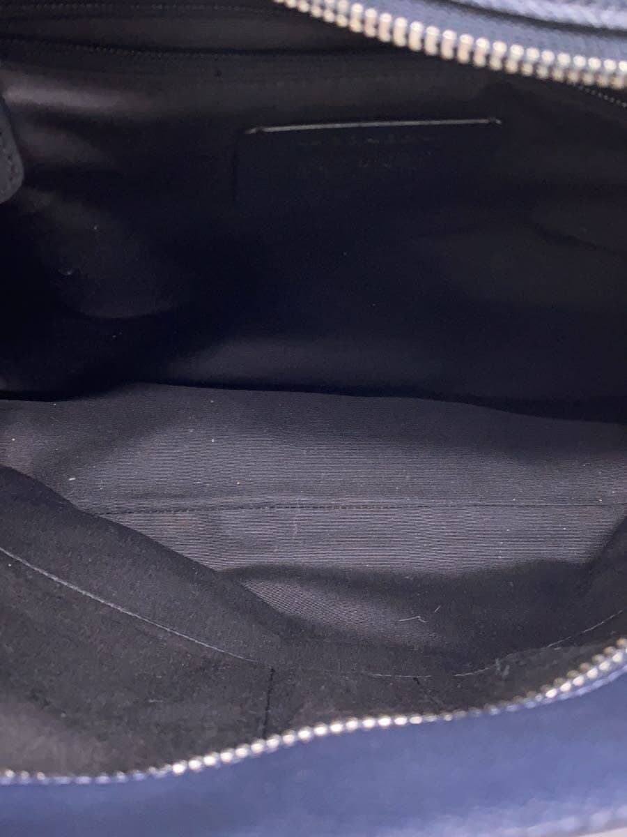 COACH handbag leather NVY f2347-c2842 handle part shows signs of wear 6