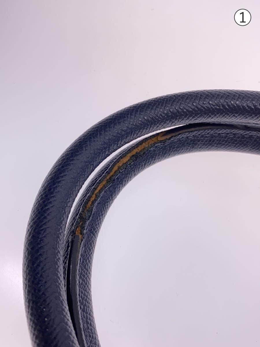 COACH handbag leather NVY f2347-c2842 handle part shows signs of wear 7