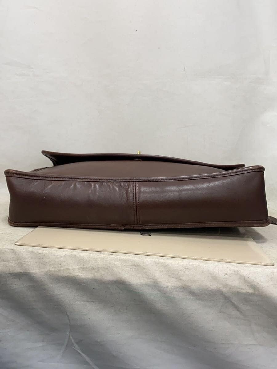 COACH shoulder bag leather BRW plain L6C5265 4