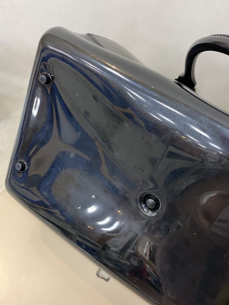 FURLA handbag enamel black 5