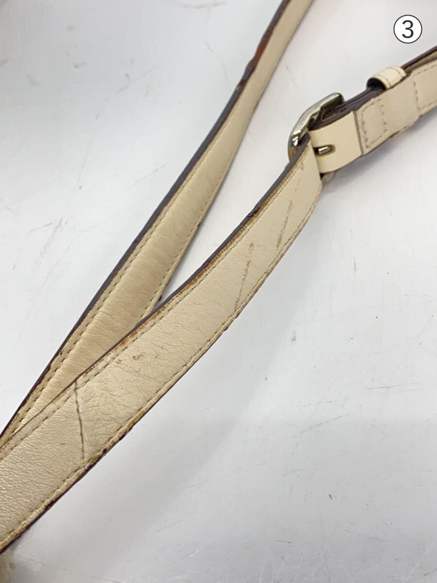 COACH Shoulder Bag_All Leather Leather WHT 9