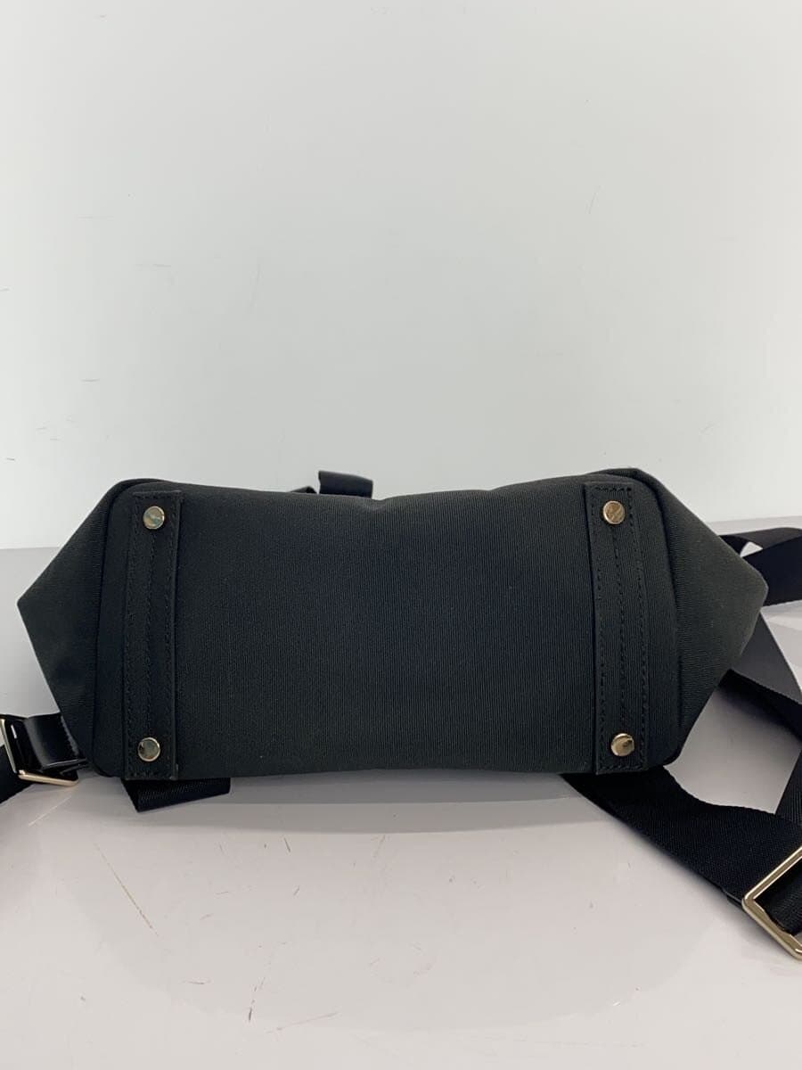 LANVIN en Bleu Backpack Nylon BLK Solid 481612 4