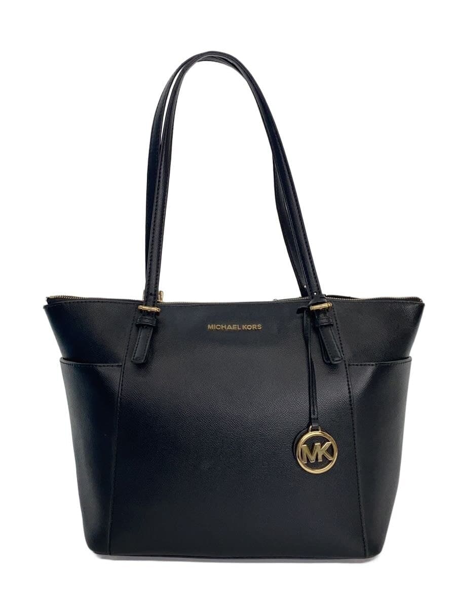 MICHAEL KORS Tote Bag Leather BLK Solid