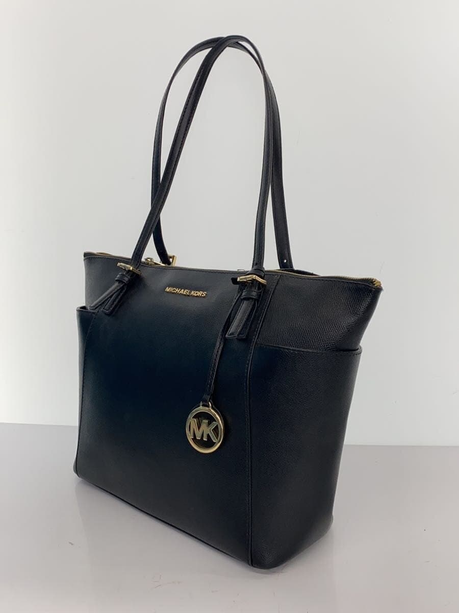 MICHAEL KORS Tote Bag Leather BLK Solid 2