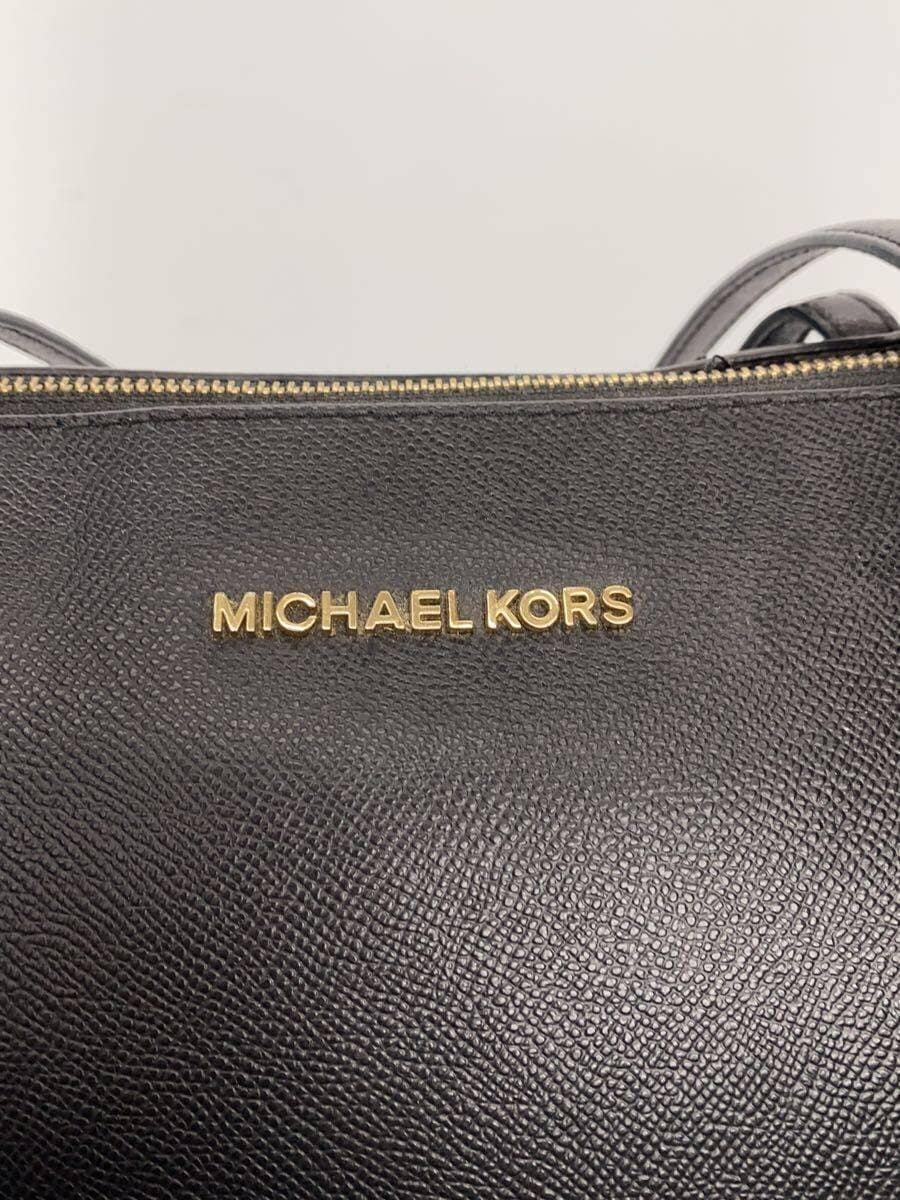 MICHAEL KORS Tote Bag Leather BLK Solid 5