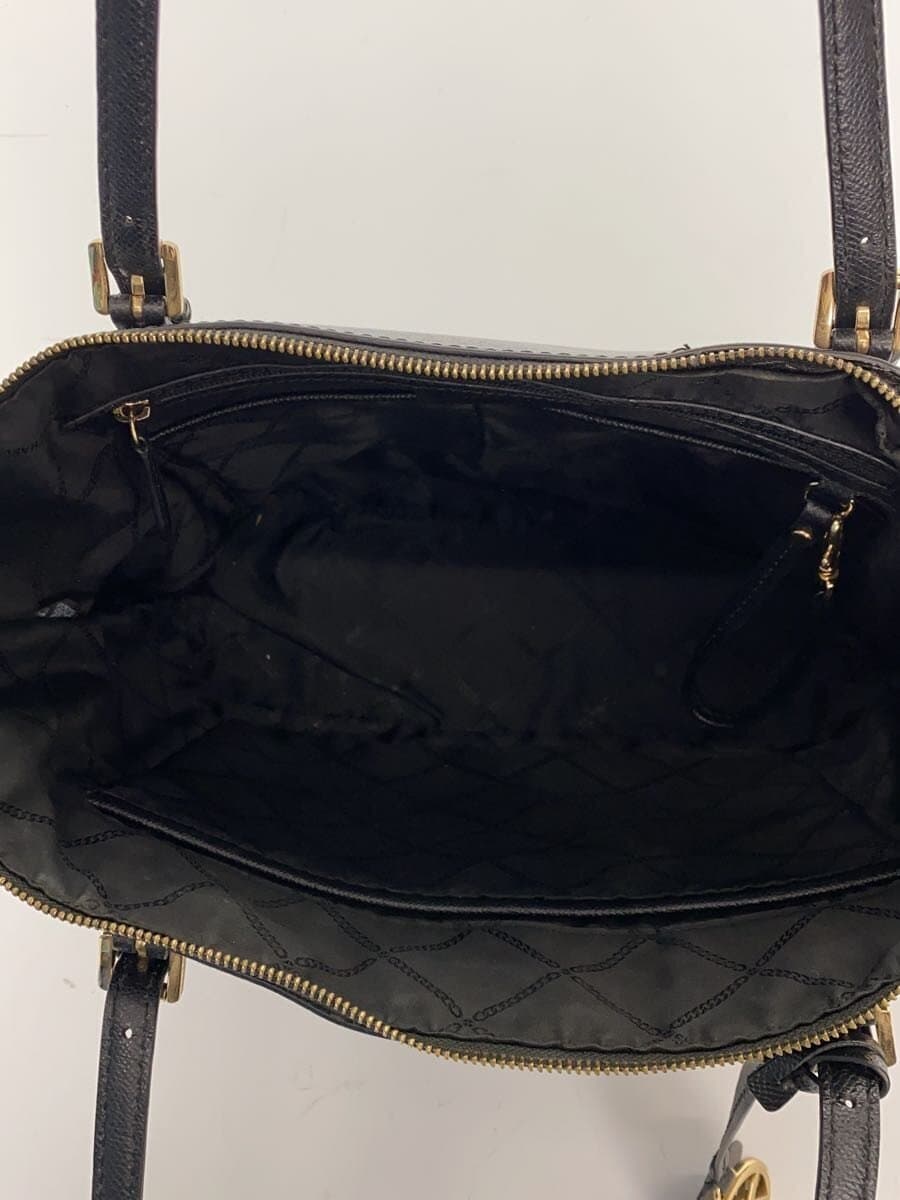 MICHAEL KORS Tote Bag Leather BLK Solid 6