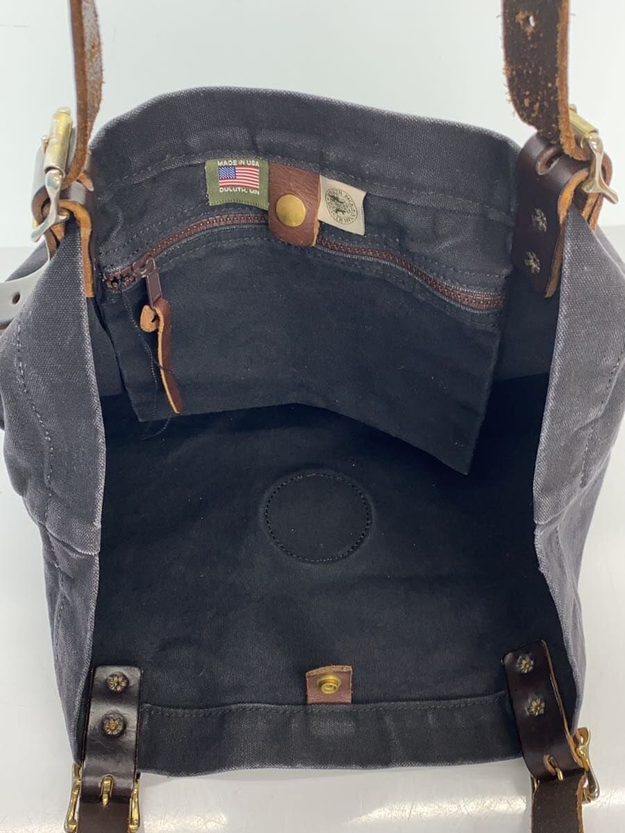 DULUTH PACK Tote Bag Canvas BLK 6