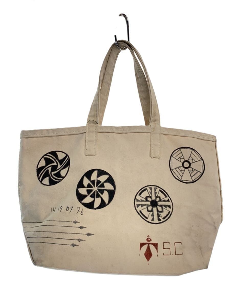 SALTWATER COWBOY Tote Bag Canvas BEG