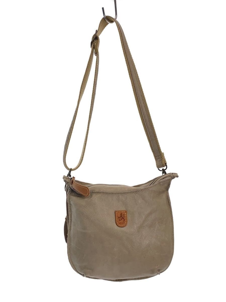 Lahella Shoulder Bag Leather CRM Solid