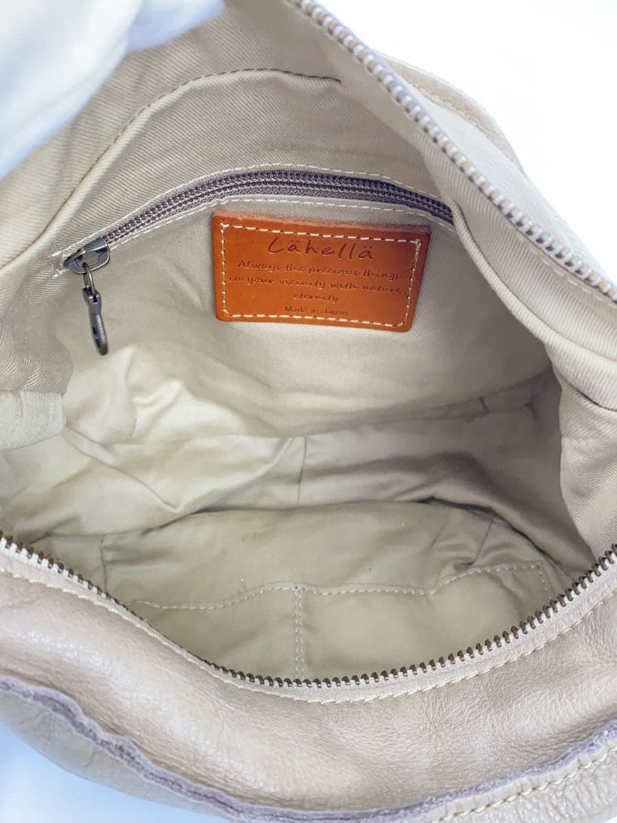 Lahella Shoulder Bag Leather CRM Solid 6