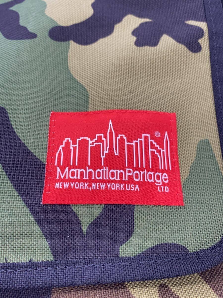 Manhattan Portage Shoulder Bag Canvas GRN Camouflage 5