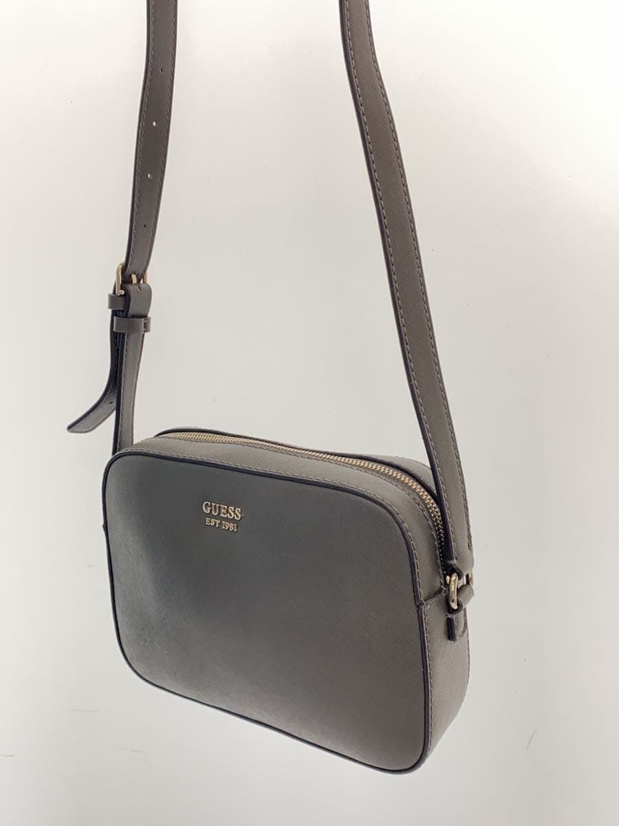 GUESSKAMRYN CROSSBODY TOP ZIP Shoulder Bag PVC GRY 2