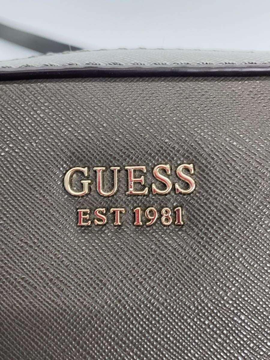 GUESSKAMRYN CROSSBODY TOP ZIP Shoulder Bag PVC GRY 5