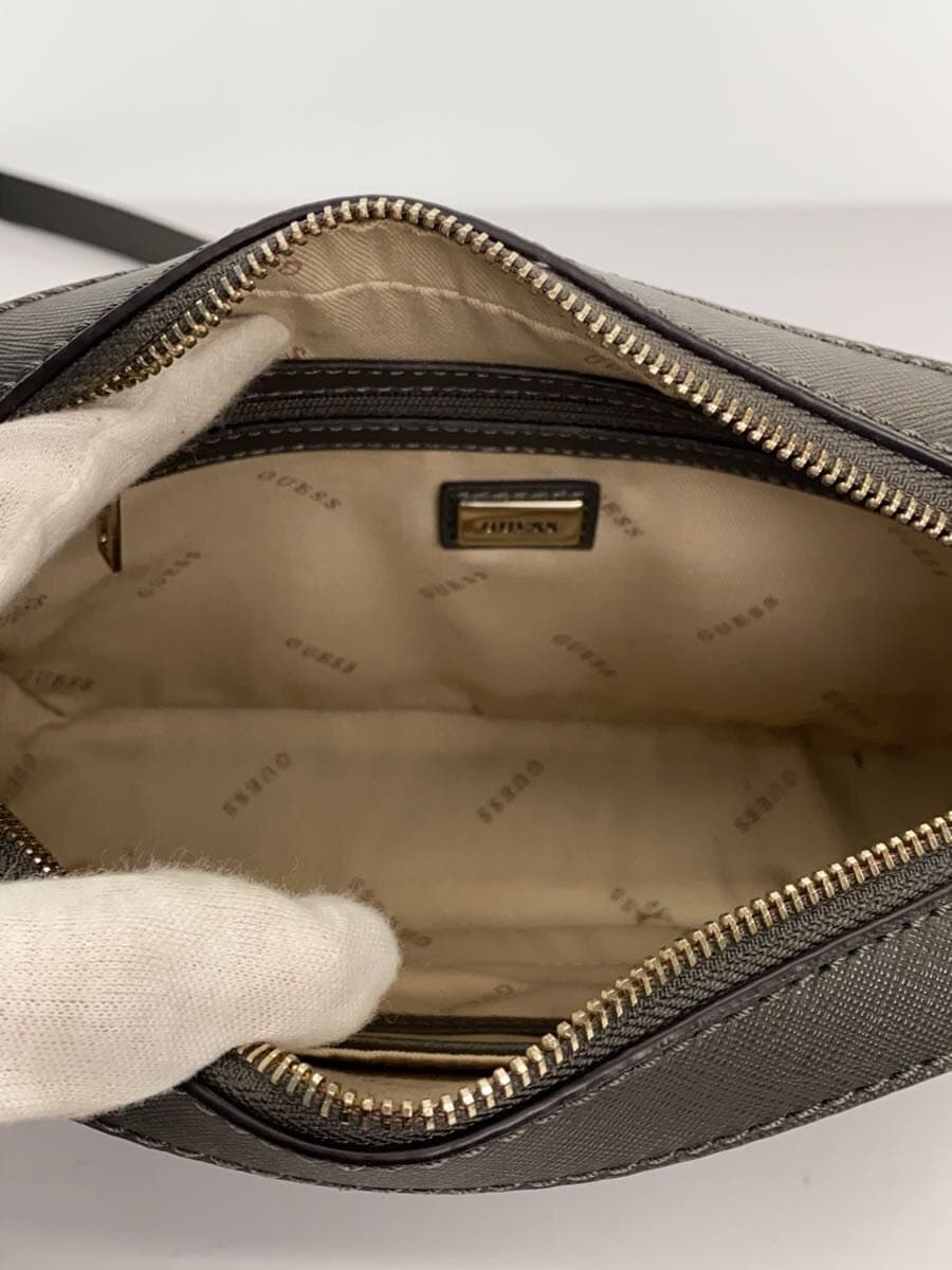 GUESSKAMRYN CROSSBODY TOP ZIP Shoulder Bag PVC GRY 6