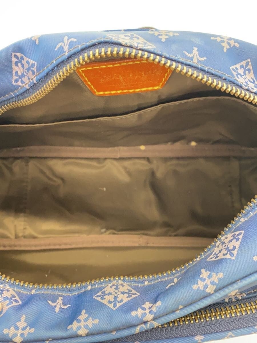 russet Shoulder Bag Nylon NVY All Over Pattern 6