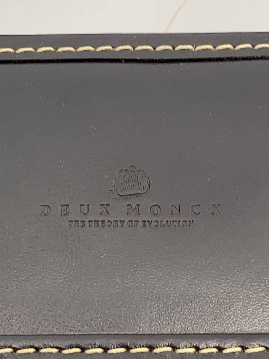 DEUX MONCX Briefcase Leather NVY Solid 5