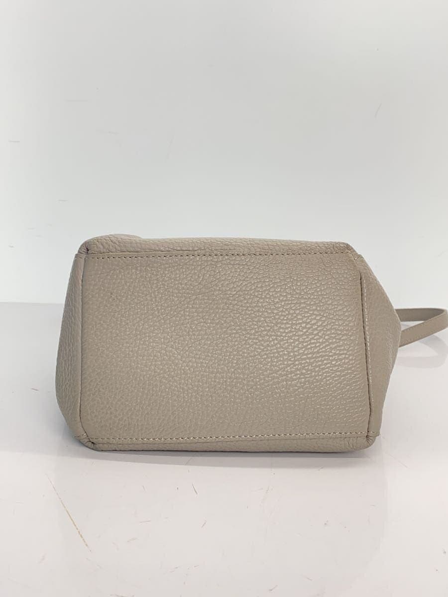 VIOL Ad’ORO2-Way Shoulder Bag Leather GRY 4