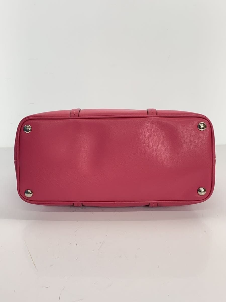 COACH Handbag_All Leather Leather PNK Solid 4