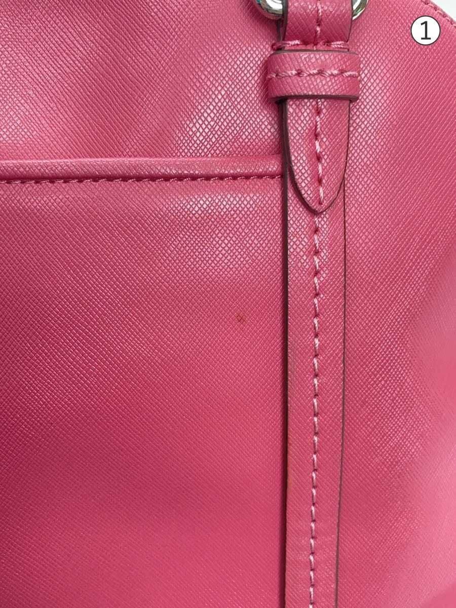 COACH Handbag_All Leather Leather PNK Solid 7