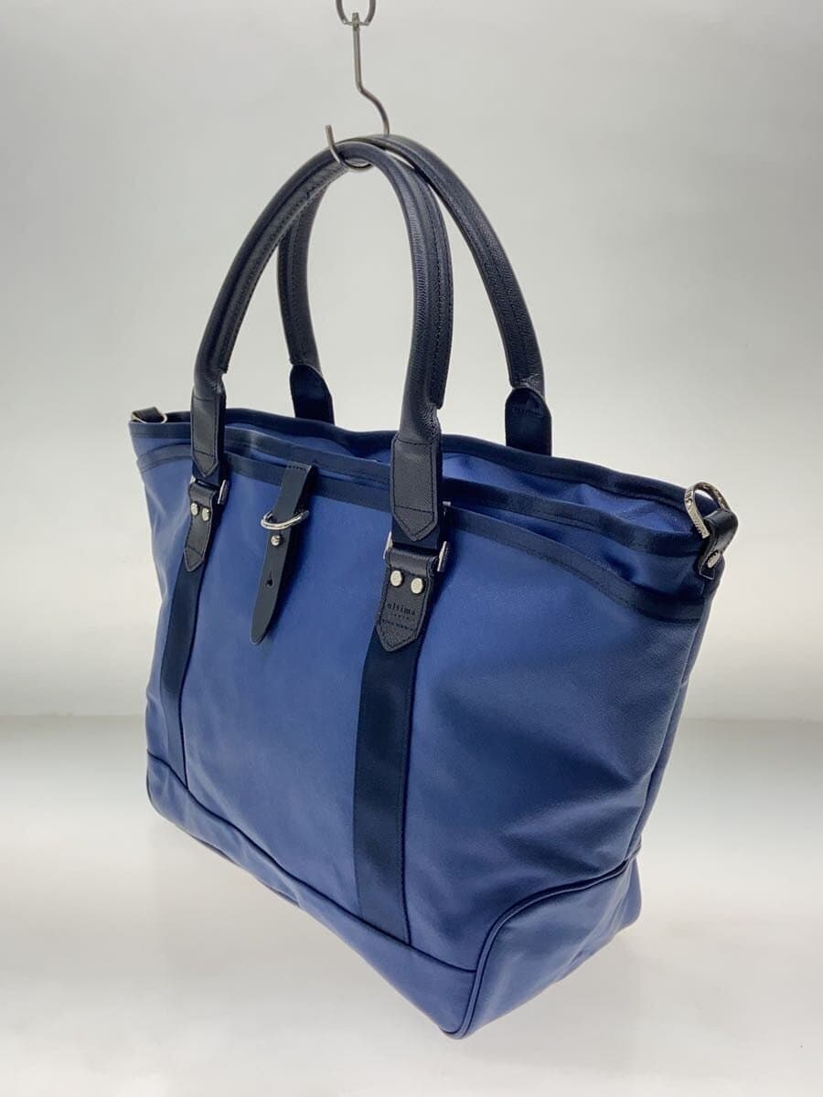 ultima TOKYOroid 2 Tote Bag Leather BLU 51042 Shoulder missing 2