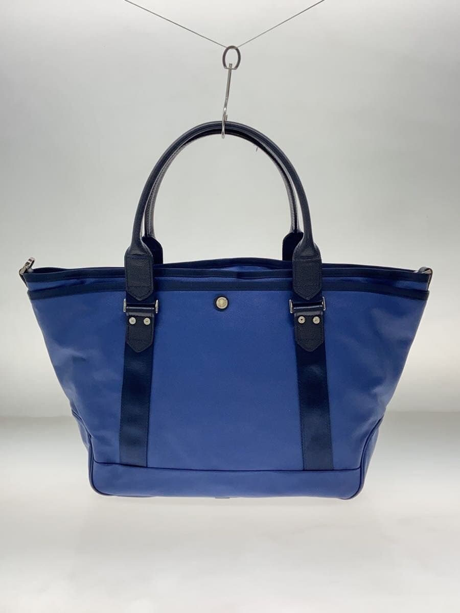 ultima TOKYOroid 2 Tote Bag Leather BLU 51042 Shoulder missing 3