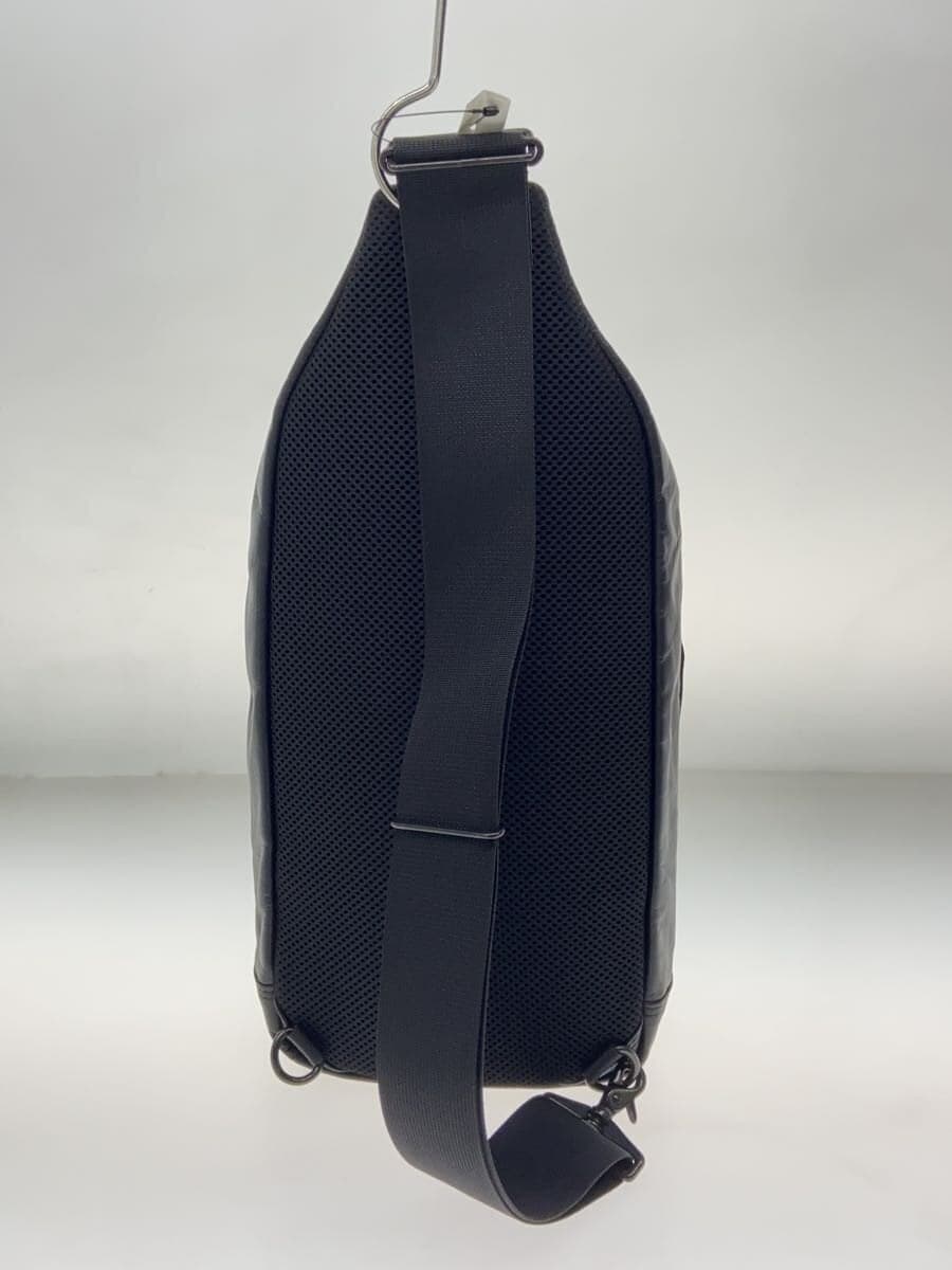 PORTERALOOF SLING SHOULDER BAG Leather Black 023-03799 3