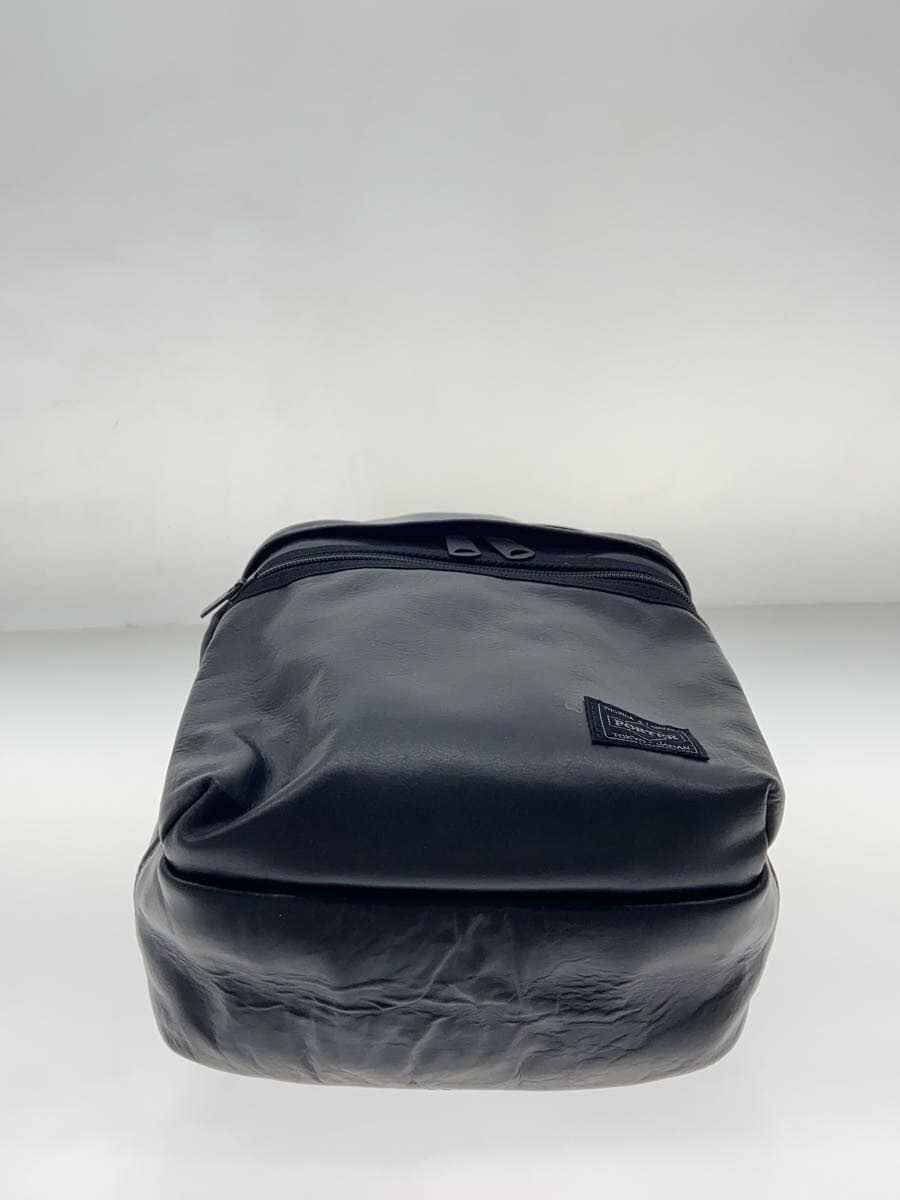PORTERALOOF SLING SHOULDER BAG Leather Black 023-03799 4