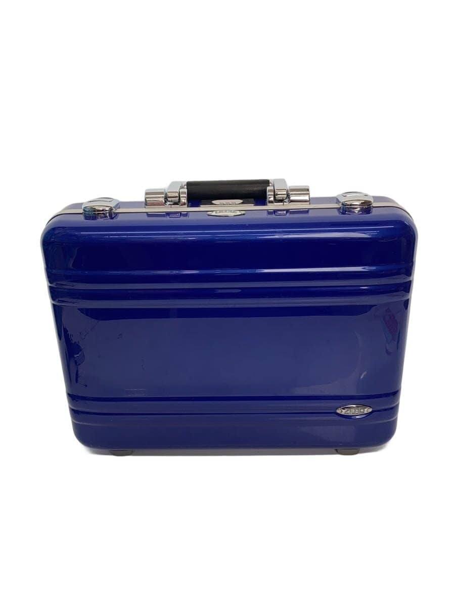 ZERO HALLIBURTON Attache Case BLU Solid
