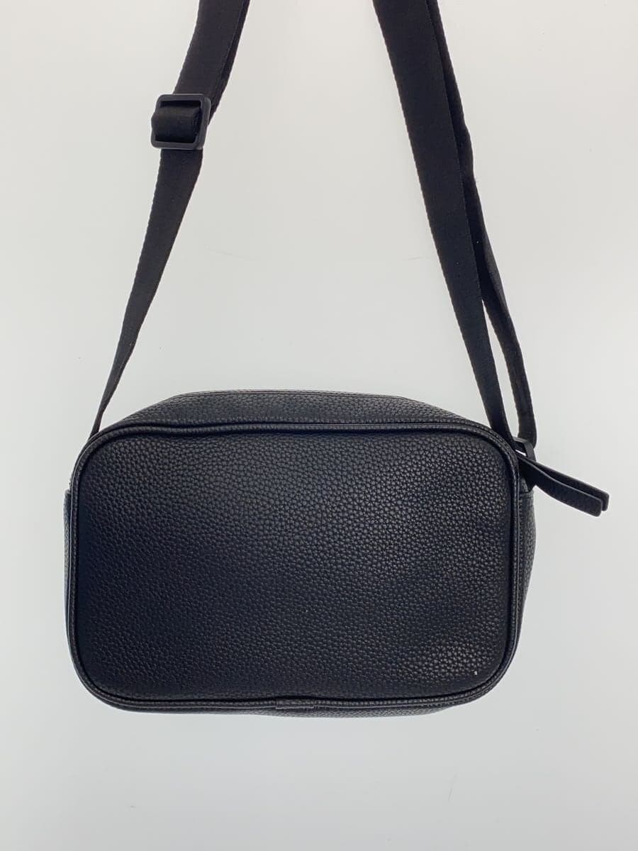 TOMMY HILFIGER Shoulder Bag Faux Leather BLK 3