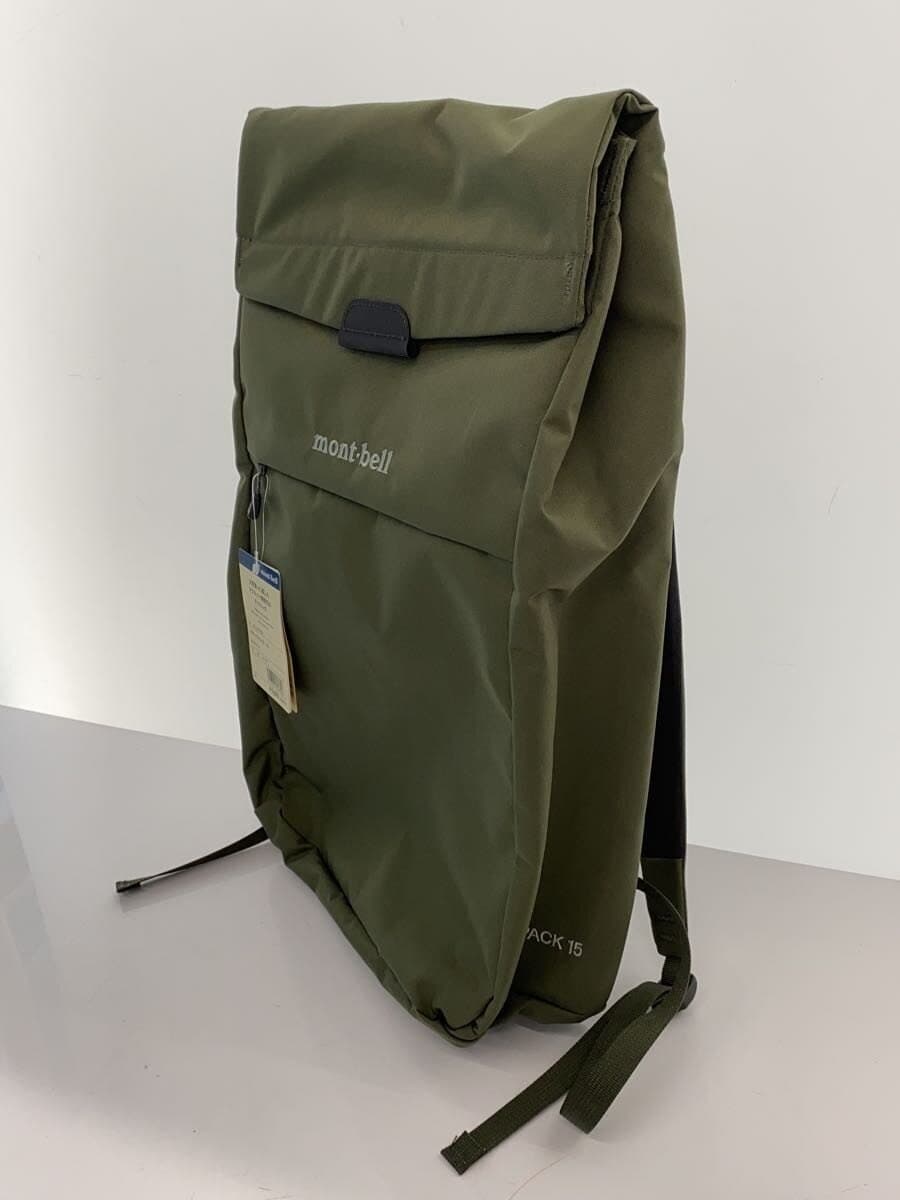 mont-bell Flap Pack 15 Backpack KHK 1133368 2