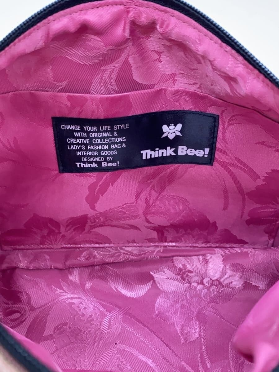Think Bee!Handbag BLK All Over Pattern 6