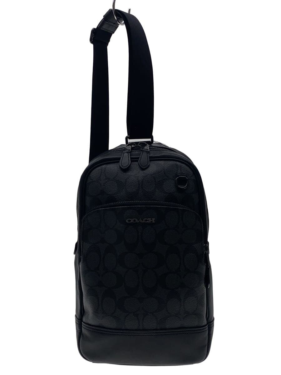COACH Graham Pack Signature Leather BLK C2932