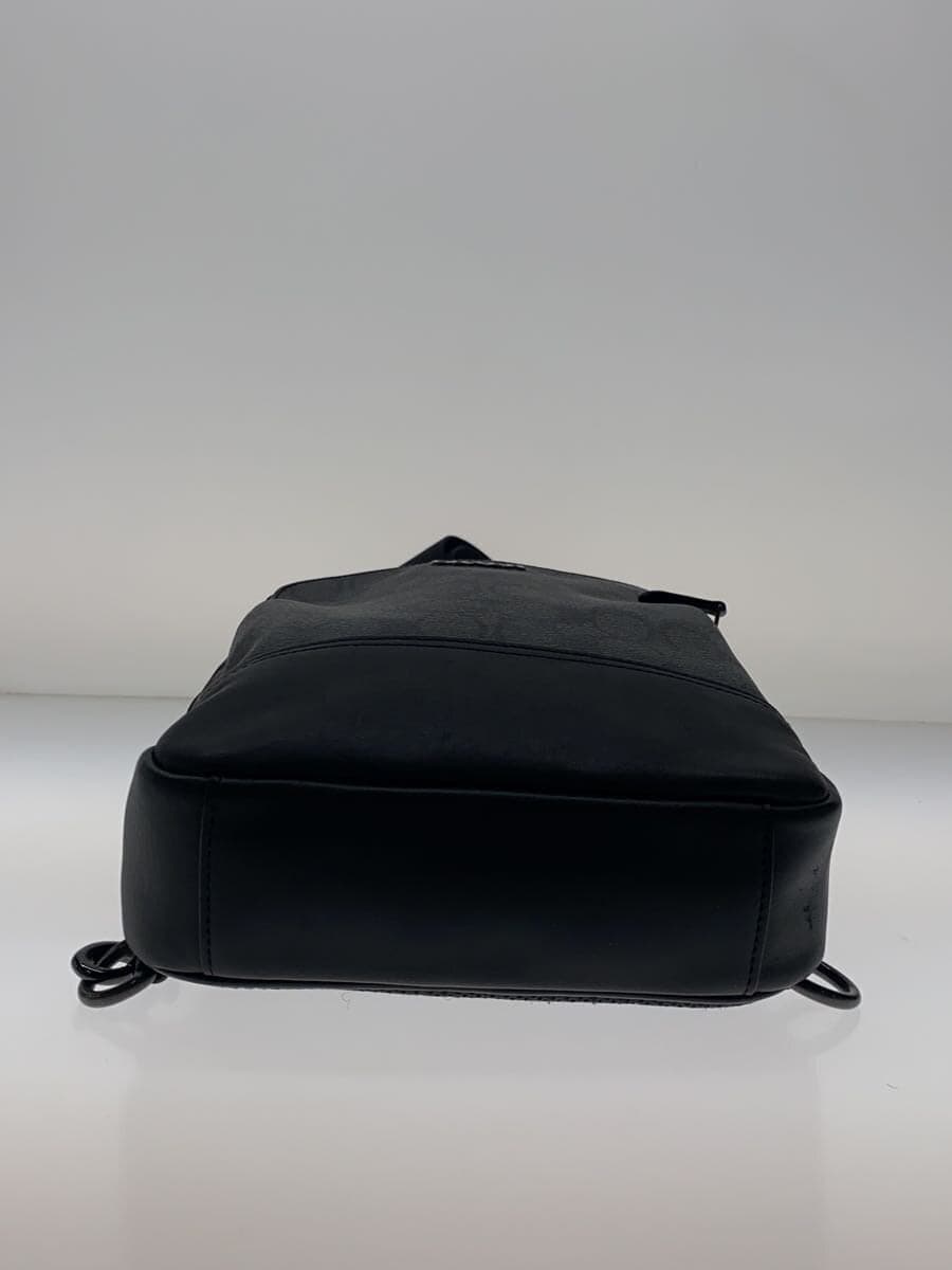 COACH Graham Pack Signature Leather BLK C2932 4