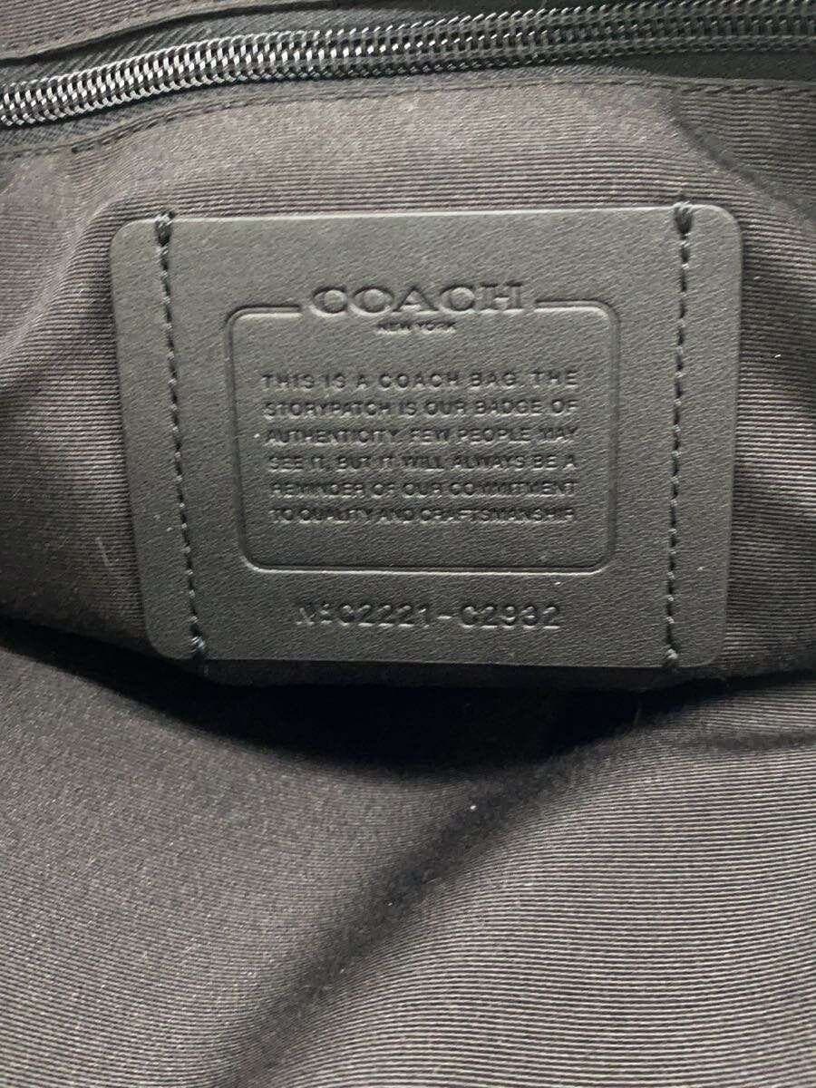 COACH Graham Pack Signature Leather BLK C2932 5