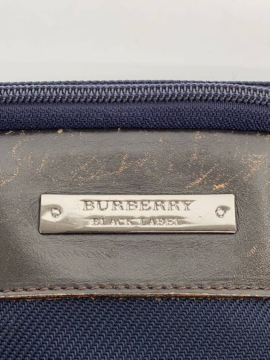 BURBERRY BLACK LABEL Briefcase NVY Solid 5