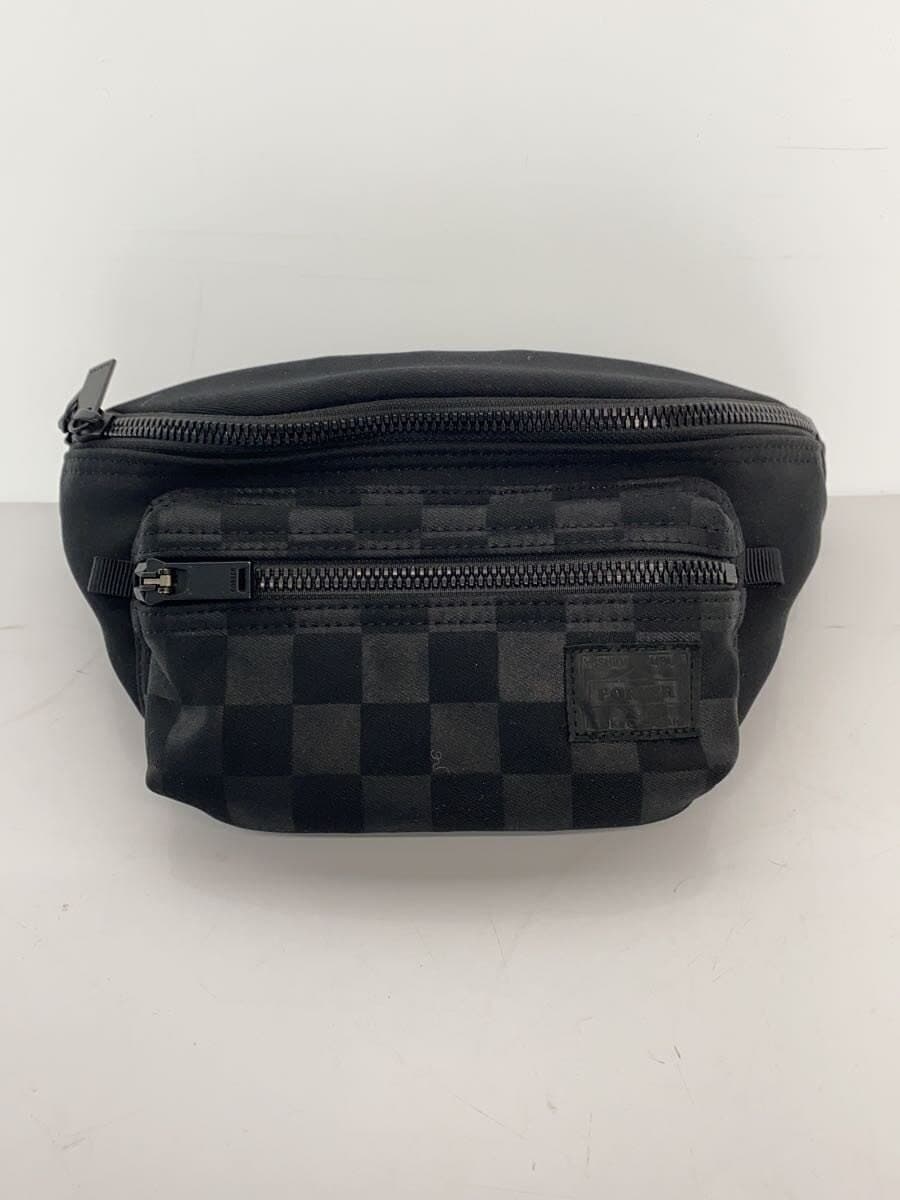 PORTERSKID Waist Bag -- BLK Check 671-17516