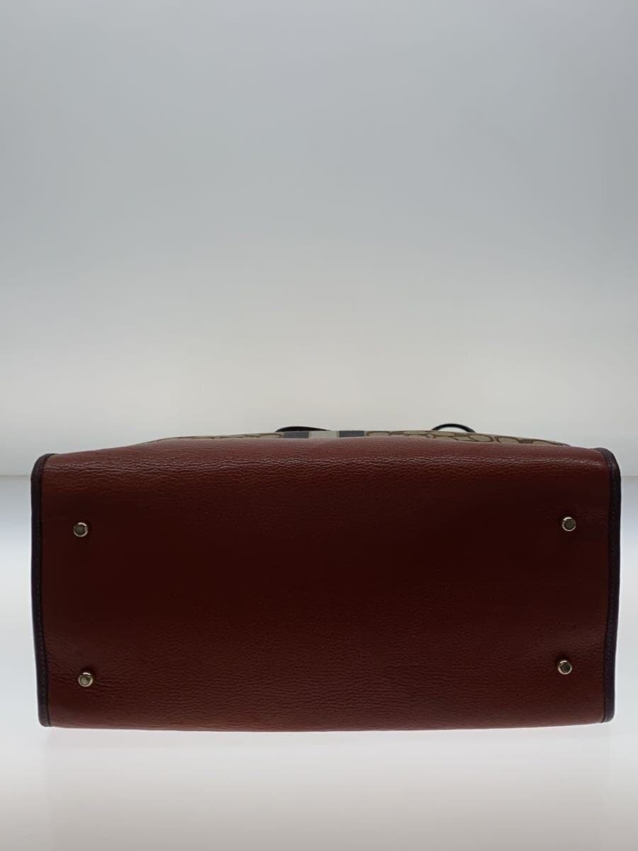 COACH Signature Jacquard Dempsey Tote BRW All-over pattern C1548 4