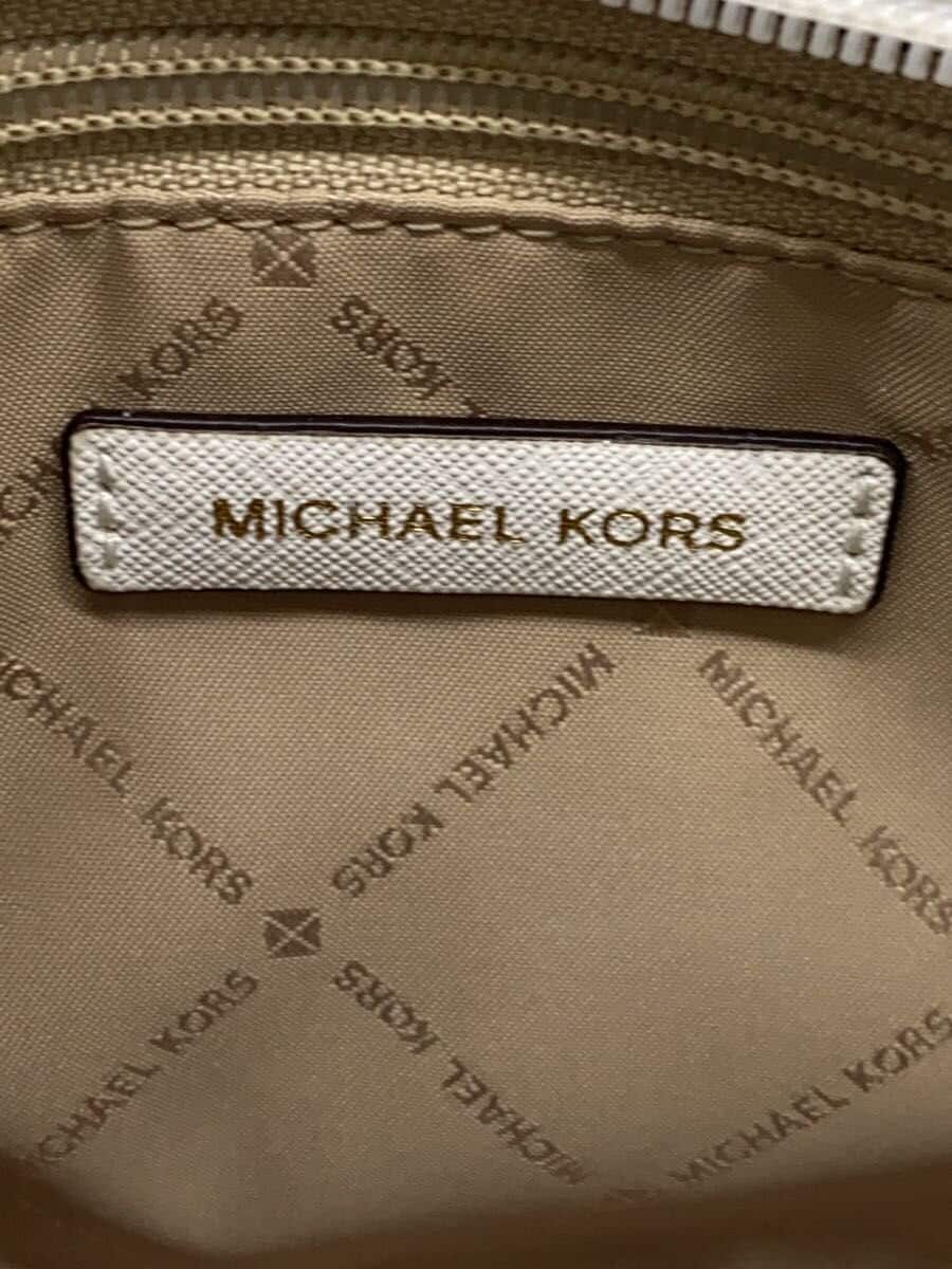 MICHAEL KORS Shoulder Bag PVC WHT 35H8GLMM6L 5