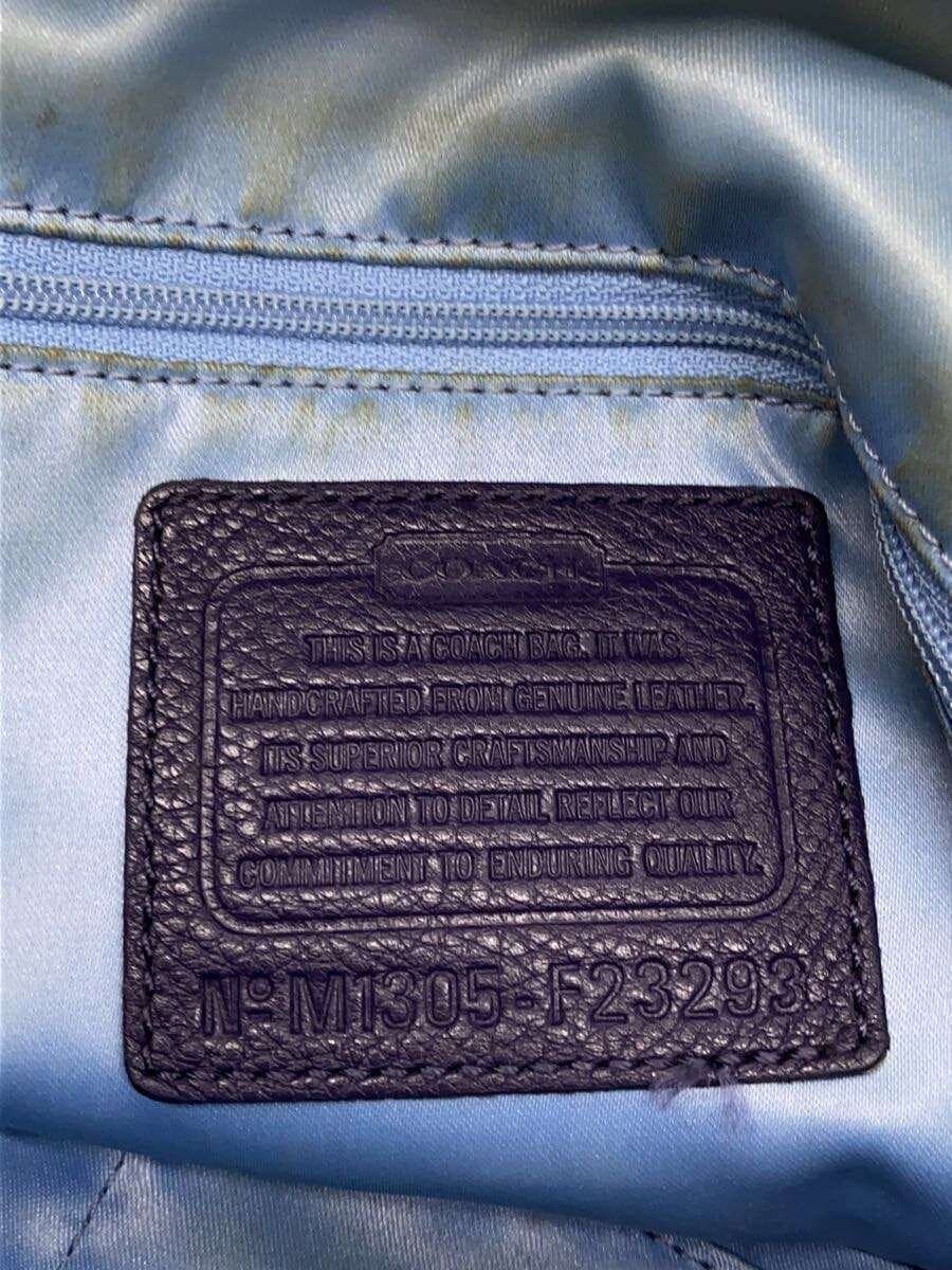 COACH Shoulder Bag_ All Leather Leather PUP F23293 5