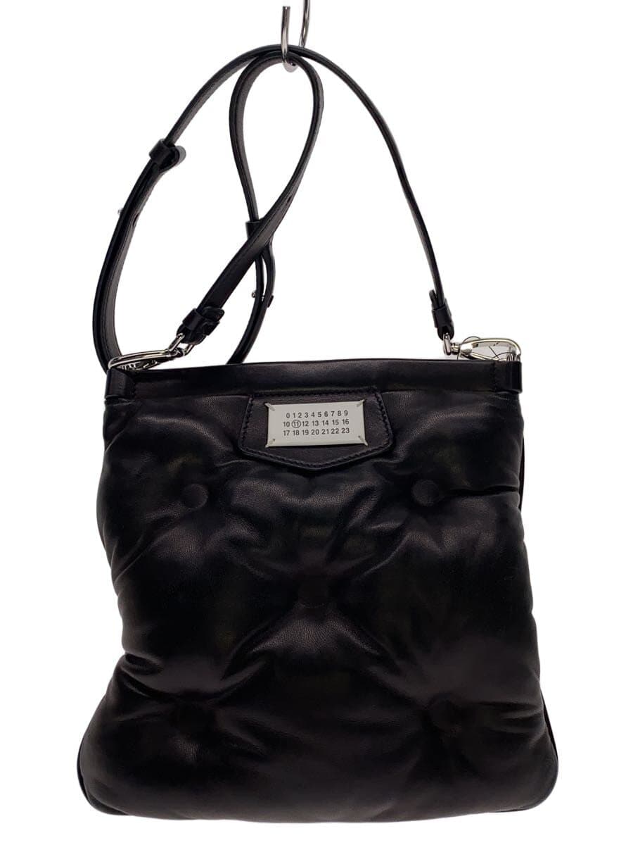 Maison Margiela GLAM SLAM FLAP POCKET BAG Leather Black SB1WG0005