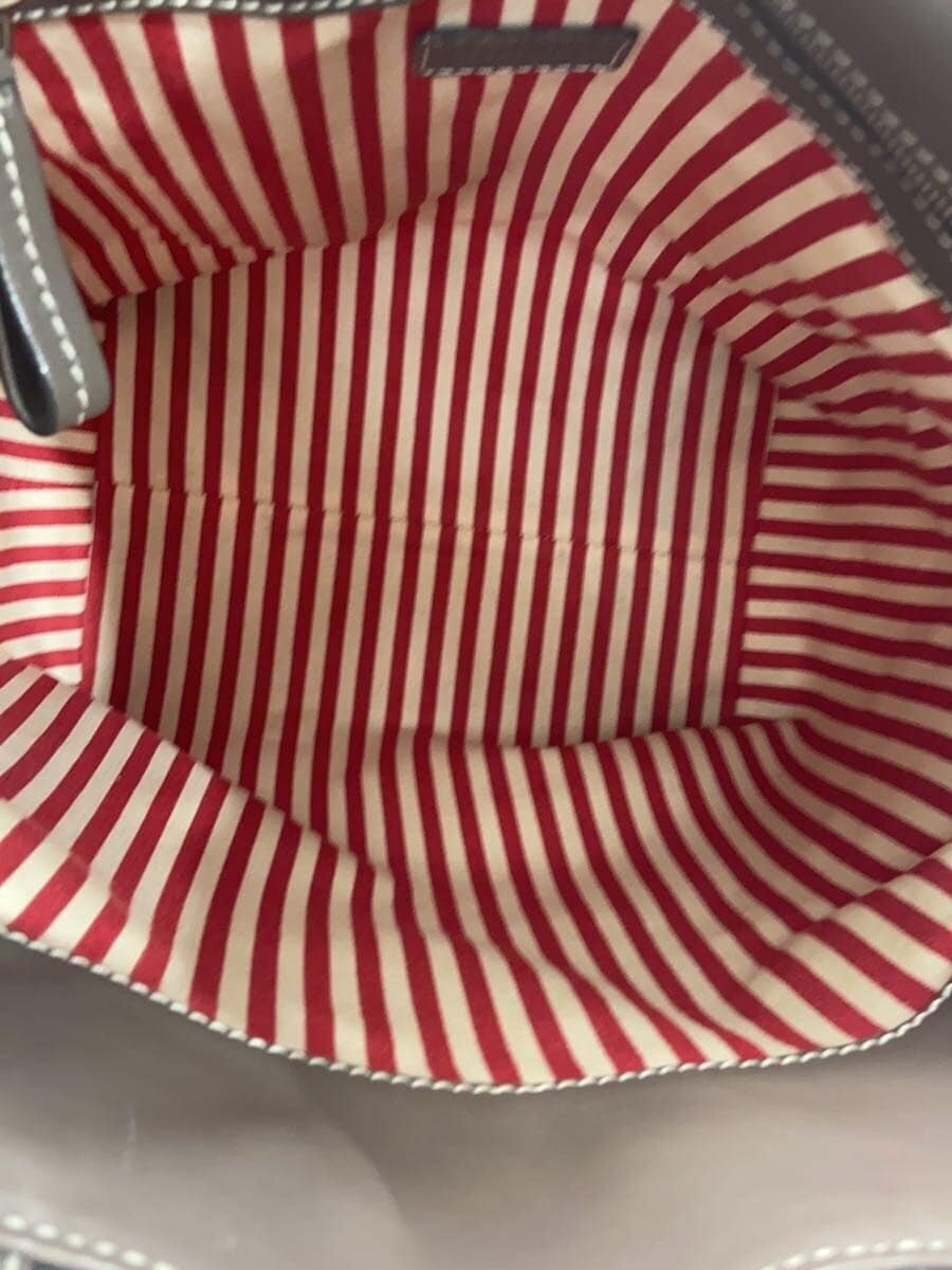 HIROFU Tote Bag Leather BRW Solid 6