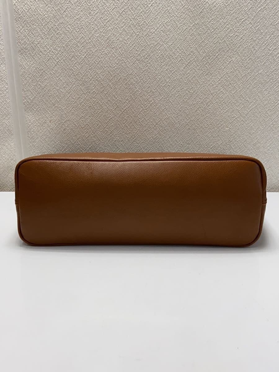 PRAIRIE GINZA Tote Bag Cowhide BRW Solid NA54350 4