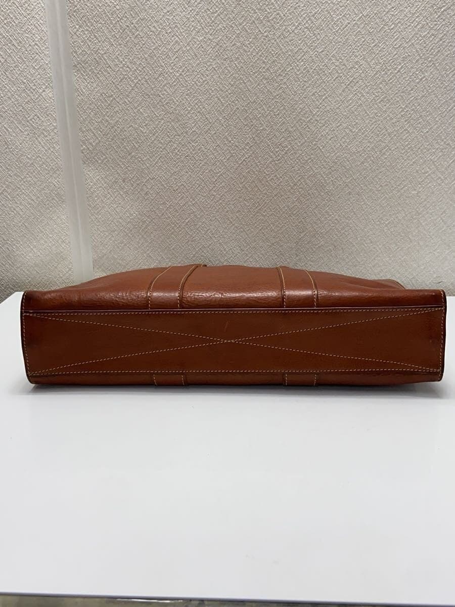 GENTEN Tote Bag Leather BRW 4